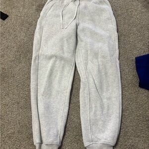 Lululemon Gray Jogger Sweatpants 0